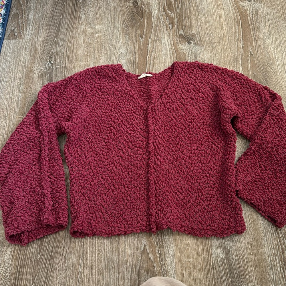 Altar’d State Maroon Cozy Sweater